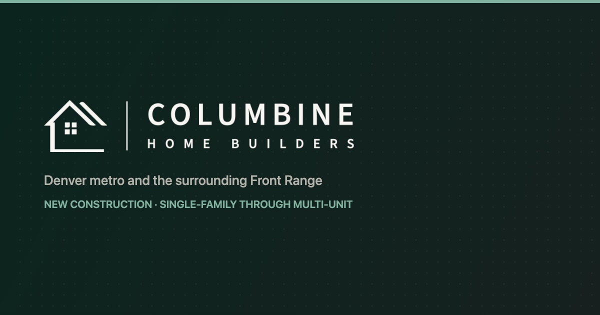 Columbine Home Builders