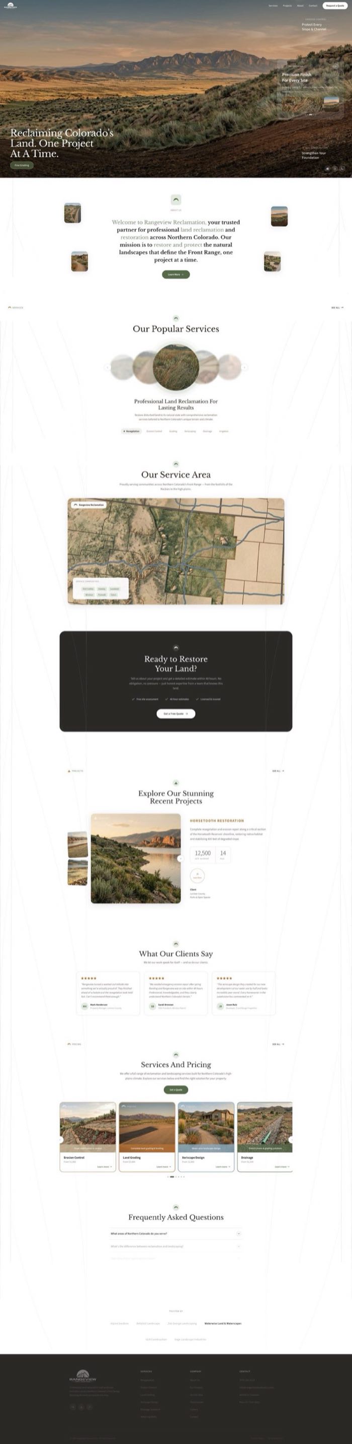 Rangeview Reclamation — project preview